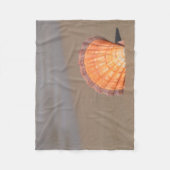 Kamm-Muschel Shell| Kreta, Griechenland Fleecedecke (Vorderseite)