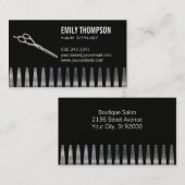 Kamm | Schere | Hair Stylist Visitenkarte (Vorne/Hinten)