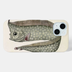 Kamm-Schwertfisch, Vintage Meeresaquarienleben iPhone 15 Hülle