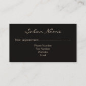 Kamm und Rollen Damask ID319 Terminkarte (Rückseite)