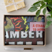 Kammer der Schüttelfrost Untote Kiss Dekoupage Seidenpapier (Geschenk)