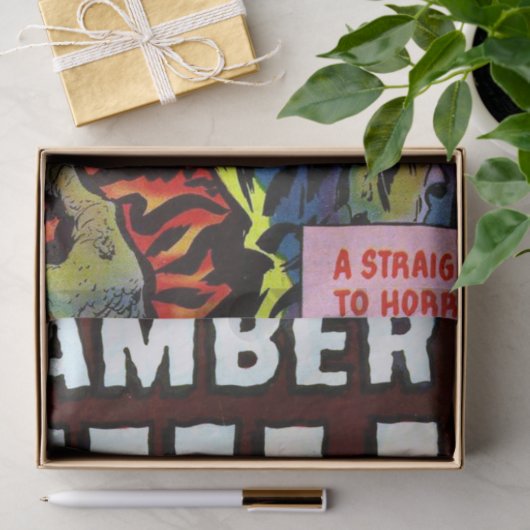 Kammer der Schüttelfrost Untote Kiss Dekoupage Seidenpapier (Geschenk)