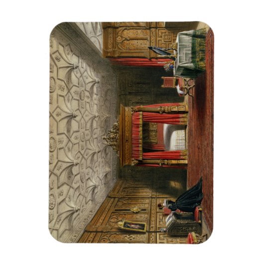 Kammer, Sizergh, Westmoreland, 1849 Magnet (Vertikal)