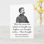 Kammerherr und Zitat Karte (Gelbe Blume)