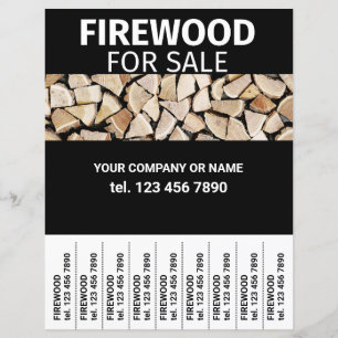Kammerholz zu Verkaufen Holz Flyer Abreißzettel