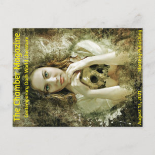 Kammermagazin Girl with Skull Postkarte