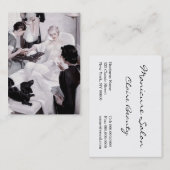 Kammern Charless Edward: Maniküre Visitenkarte (Vorne/Hinten)