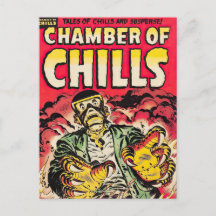 Kammern des Schauderns Vintage-Comic-Thrills