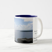 Kammern Insel, Door County Tasse (VorderseiteRechts)