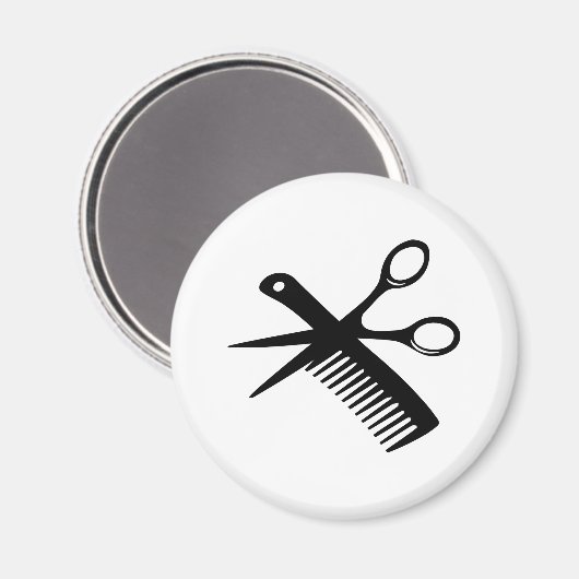 Kammerschere Magnet (Vorderseite/Rückseite)