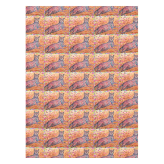 Kammklotze Tischdecke (Vorderseite)