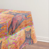 Kammklotze Tischdecke (Beispiel)