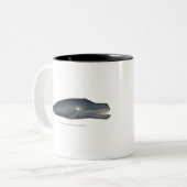 Kammwal Zweifarbige Tasse (Vorderseite Links)