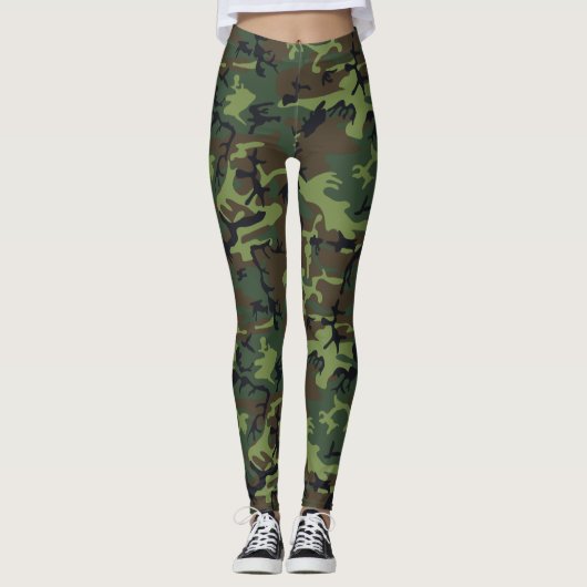 KAMOFLAGE LEGGINGS (Vorderseite)
