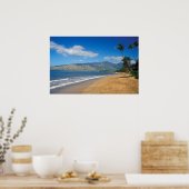 Kamole Beach Kihei Maui Hawaii Poster (Küche)