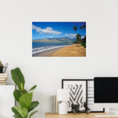 Kamole Beach Kihei Maui Hawaii Poster (Heimbüro)