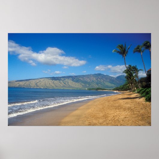 Kamole Beach Kihei Maui Hawaii Poster (Vorne)