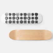 kamon Muster Skateboard (Horizontal)