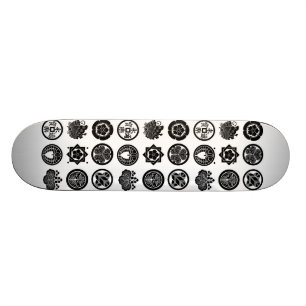 kamon Muster Skateboard