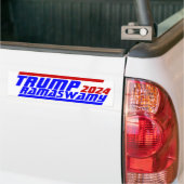 Kampagne 2024: Abstimmung des Präsidenten TRUMP VI Autoaufkleber (Auf Lkw)