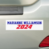 Kampagne 2024 Marianne Williamson Präsident USA Autoaufkleber (Auf Auto)