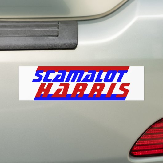 Kampagne 2024 Präsident KAMALA SCAMALOT HARRIS Autoaufkleber (Auf Auto)