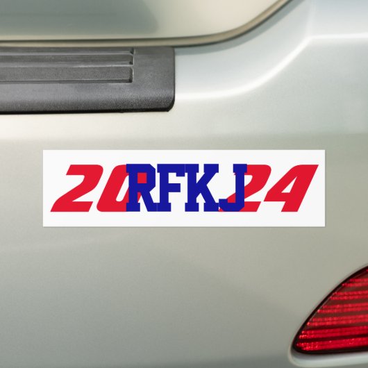 Kampagne 2024 Robert Kennedy Jr RFKJ Präsident Autoaufkleber (Auf Auto)
