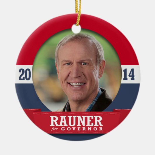 KAMPAGNE BRUCE RAUNER KERAMIK ORNAMENT (Vorne)