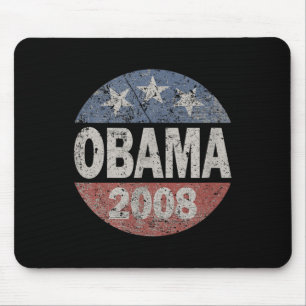 Kampagne des Vintagen Präsidenten Barack Obama 200 Mousepad