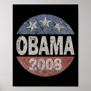 Kampagne des Vintagen Präsidenten Barack Obama 200 Poster