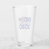 Kampagne für BIDEN FÜR PRÄSIDENT Glas (Rückseite)