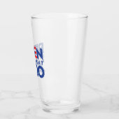 Kampagne für BIDEN FÜR PRÄSIDENT Glas (Links)