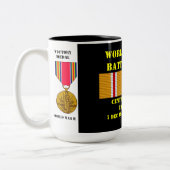 Kampagne für den Zentralpazifik Zweifarbige Tasse (Links)