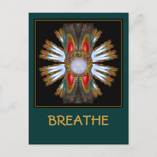 Kampagne für die Atemserie Postkarte (Vorderseite)