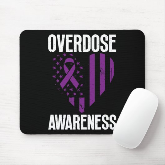 Kampagne für Drogensucht Aufklärung über die ameri Mousepad (Mit Mouse)