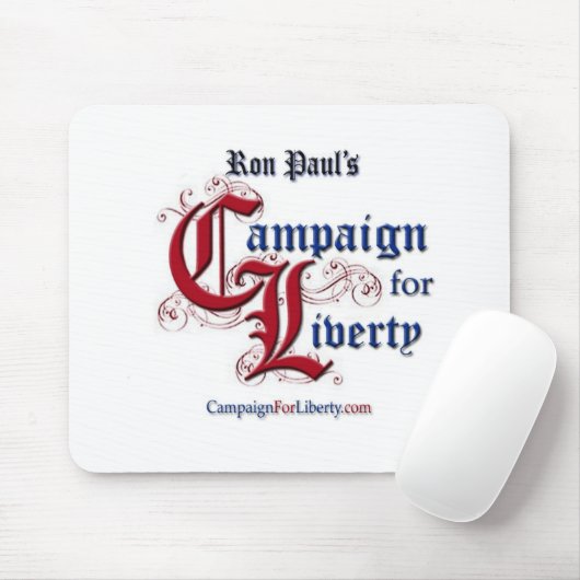 Kampagne für Freiheits-Mausunterlage RON PAUL Mousepad (Mit Mouse)