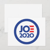 Kampagne für JOE 2020 Postkarte (Vorne/Hinten)