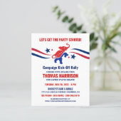 Kampagne für politische Fundraising Kickoff GOP (Stehend Vorderseite)