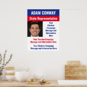 Kampagne für politische Wahlen im eigenen Land Poster (Küche)