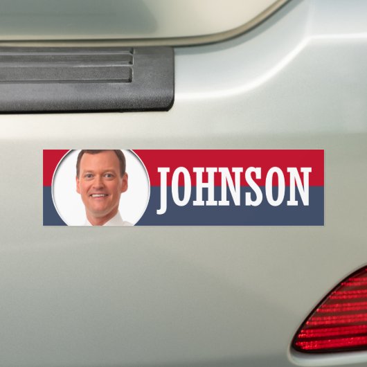 KAMPAGNE JEFF JOHNSON AUTOAUFKLEBER (Auf Auto)
