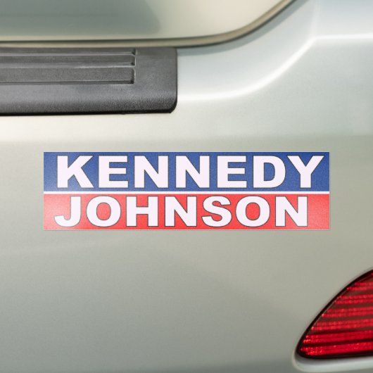 Kampagne Kennedys Johnson Autoaufkleber (Auf Auto)