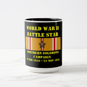 Kampagne "Nord-Solomons" Zweifarbige Tasse