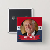 KAMPAGNE PAT QUINN BUTTON (Vorne & Hinten)