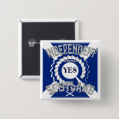 Kampagne "Sottish Independence" Button (Vorne & Hinten)