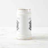 Kampagne Stein John Quincy Adamss 1824 Bierglas (Mittel)