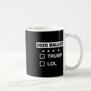 Kampagne Wähler Llot Lustig Pro Trump Republikaner Kaffeetasse
