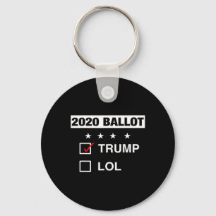 Kampagne Wähler Llot Lustig Pro Trump Republikaner Schlüsselanhänger