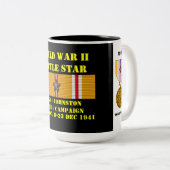 Kampagne "weck/Johnston Island" Zweifarbige Tasse (VorderseiteRechts)