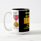 Kampagne "weck/Johnston Island" Zweifarbige Tasse (Links)