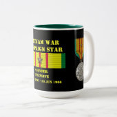 Kampagne zur Bekämpfung der Offensive Zweifarbige Tasse (VorderseiteRechts)